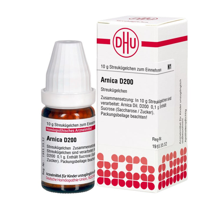 DHU Arnica D 200 Streukügelchen, 10 g Globules