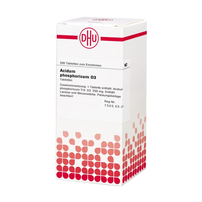 DHU Acidum phosphoricum D3 Tabletten, 200 St. Tabletten