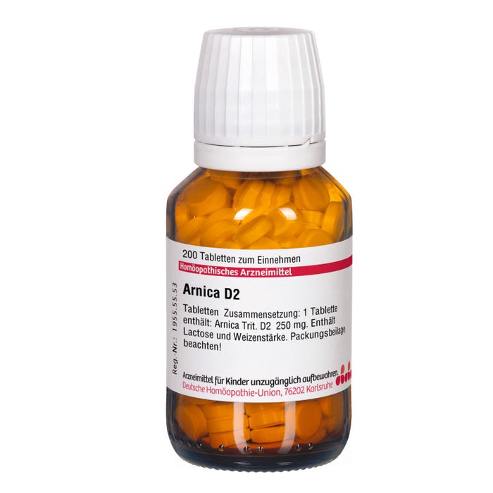 DHU Arnica D2 Tabletten, 200 St. Tabletten