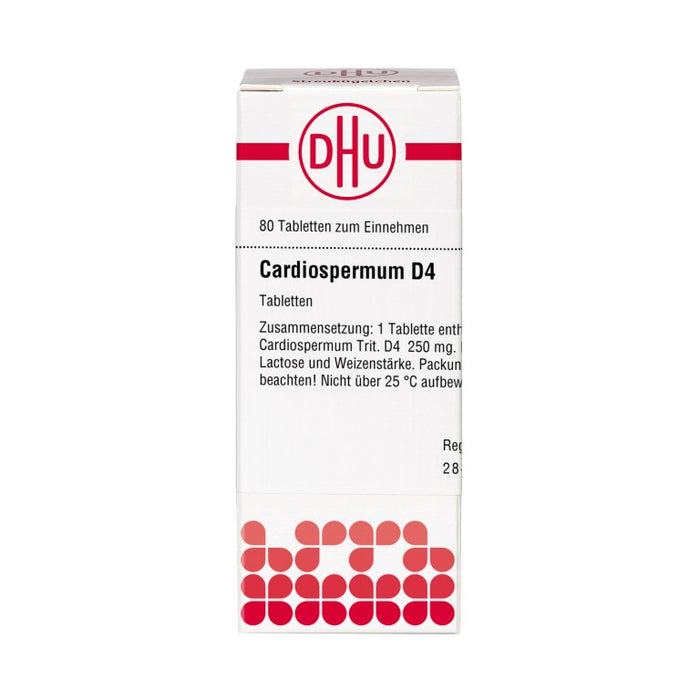 DHU Cardiospermum D4 Tabletten, 80 pcs. Tablets