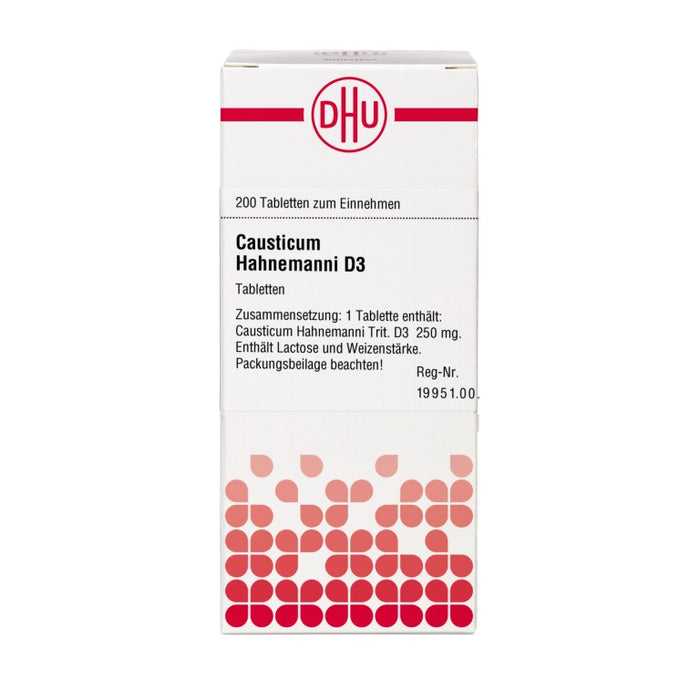 DHU Causticum Hahnemanni D3 Tabletten, 200 St. Tabletten