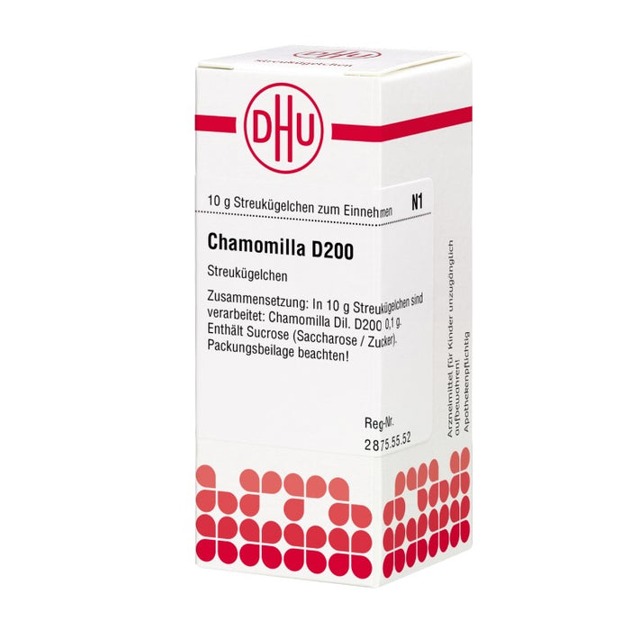 DHU Chamomilla D200 Streukügelchen, 10 g Globules