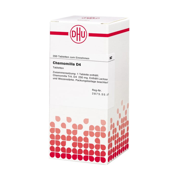 DHU Chamomilla D4 Tabletten, 200 St. Tabletten