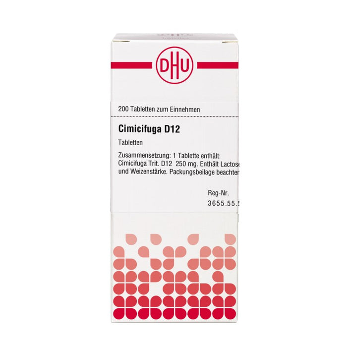 DHU Cimicifuga D12 Tabletten, 200 St. Tabletten