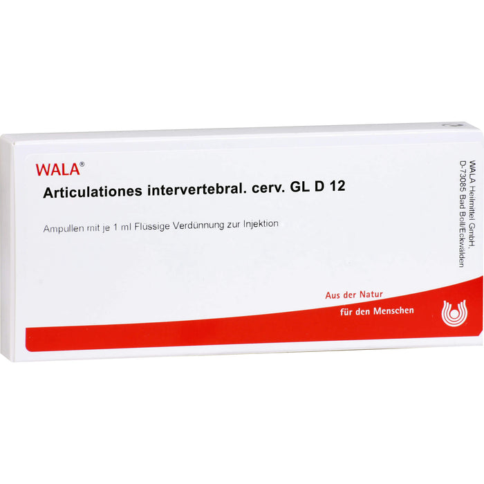 Articulationes interv. cerv. Gl D12 Wala Ampullen, 10X1 ml AMP