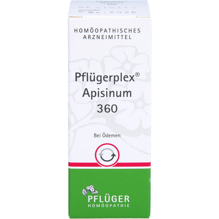 Pflügerplex Apisinum 360 bei Ödemen, 100 pcs. Tablets