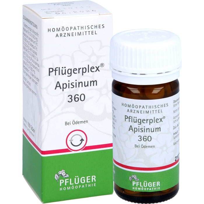 Pflügerplex Apisinum 360 bei Ödemen, 100 pc Tablettes