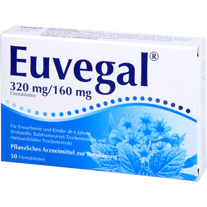 Euvegal 320 mg / 160 mg, Filmtabletten, 50 St FTA