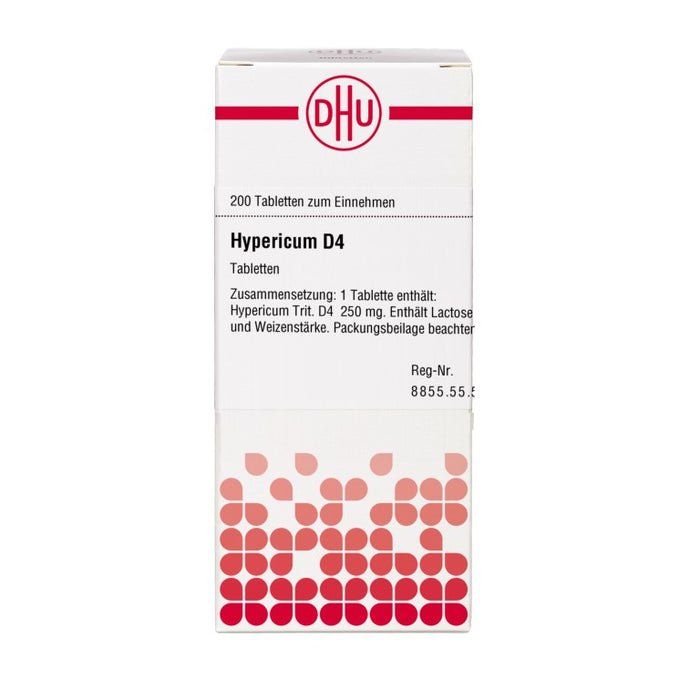 Hypericum D4 DHU Tabletten, 200 St. Tabletten