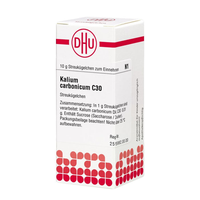 DHU Kalium carbonicum C30 Streukügelchen, 10 g Globules