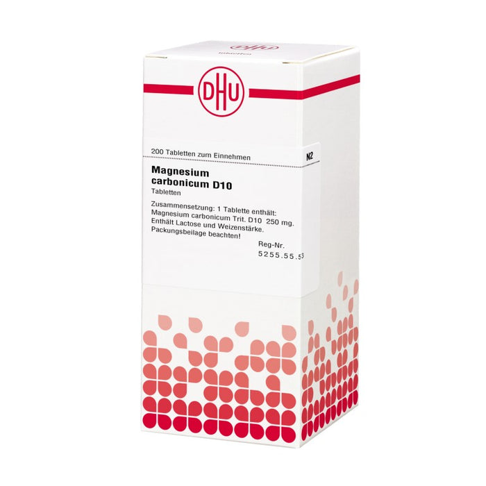 DHU Magnesium carbonicum D10 Tabletten, 200 St. Tabletten