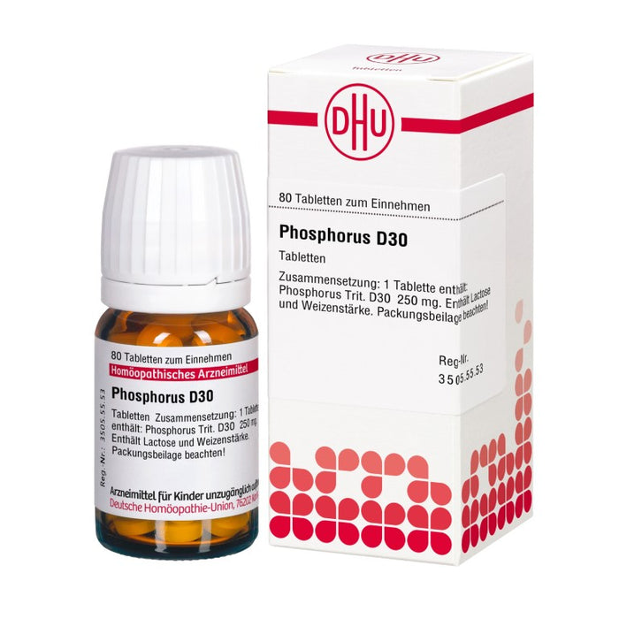 DHU Phosphorus D30 Tabletten, 80 pc Tablettes