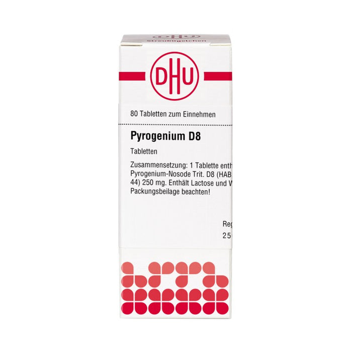 Pyrogenium D8 DHU Tabletten, 80 St. Tabletten