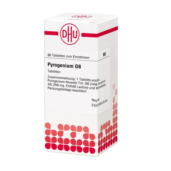 Pyrogenium D8 DHU Tabletten, 80 St. Tabletten