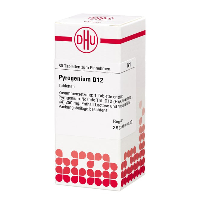 DHU Pyrogenium D12 Tabletten, 80 pc Tablettes