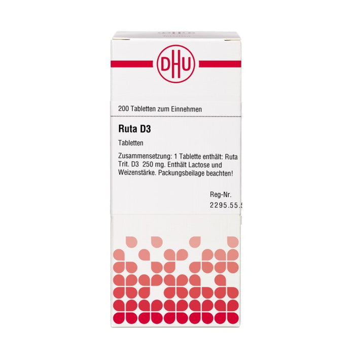 DHU Ruta D3 Tabletten, 200 St. Tabletten