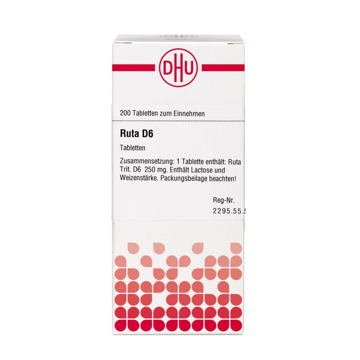 DHU Ruta D6 Tabletten, 200 St. Tabletten