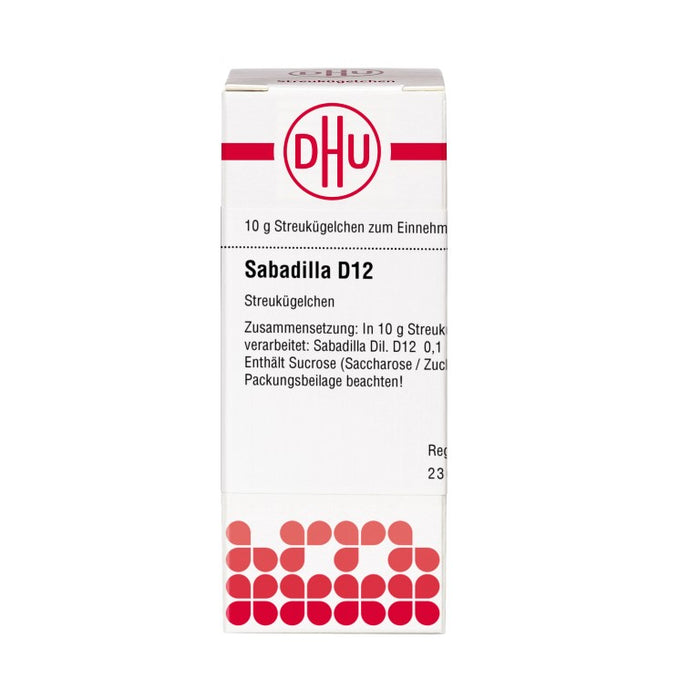 DHU Sabadilla D 12 Streukügelchen, 10 g Globules