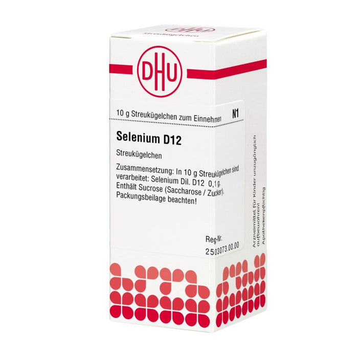 DHU Selenium D12 Streukügelchen, 10 g Globuli