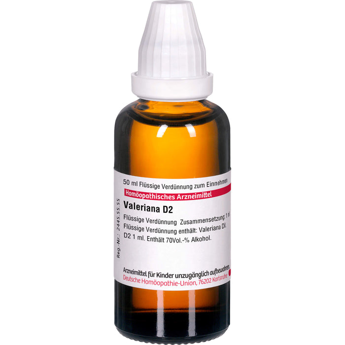 Valeriana D2 DHU Dilution, 50 ml Lösung