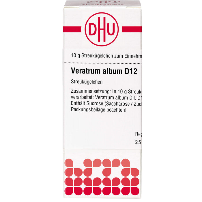 DHU Veratrum album D 12 Streukügelchen, 10 g Globuli