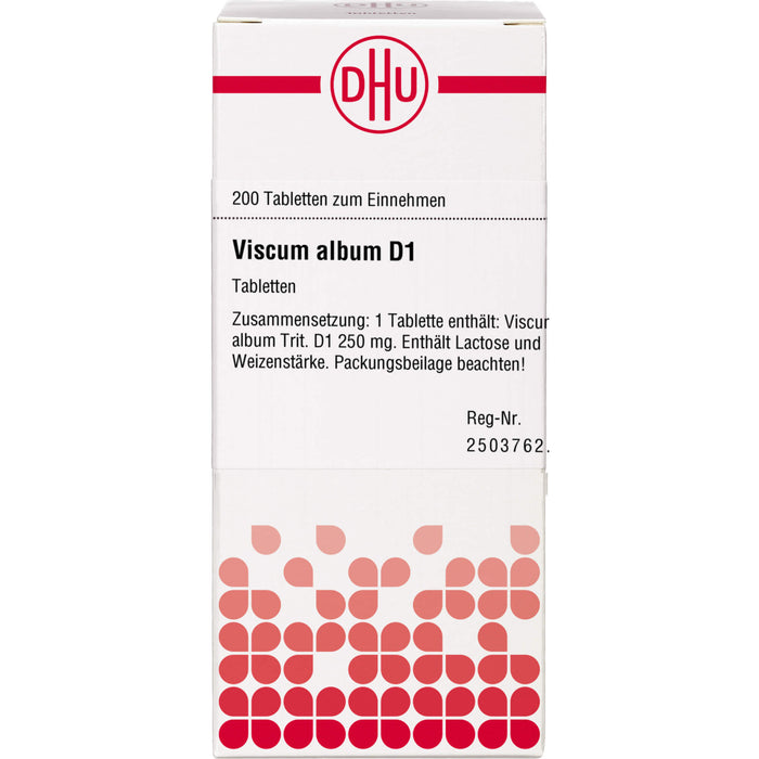 DHU Viscum album D1 Tabletten, 200 St. Tabletten