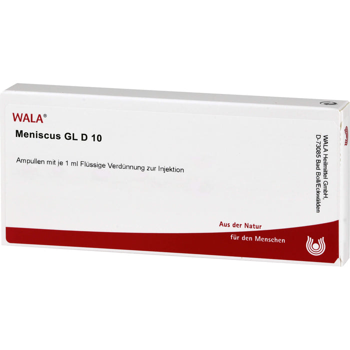 Meniscus Gl D10 Wala Ampullen, 10X1 ml AMP