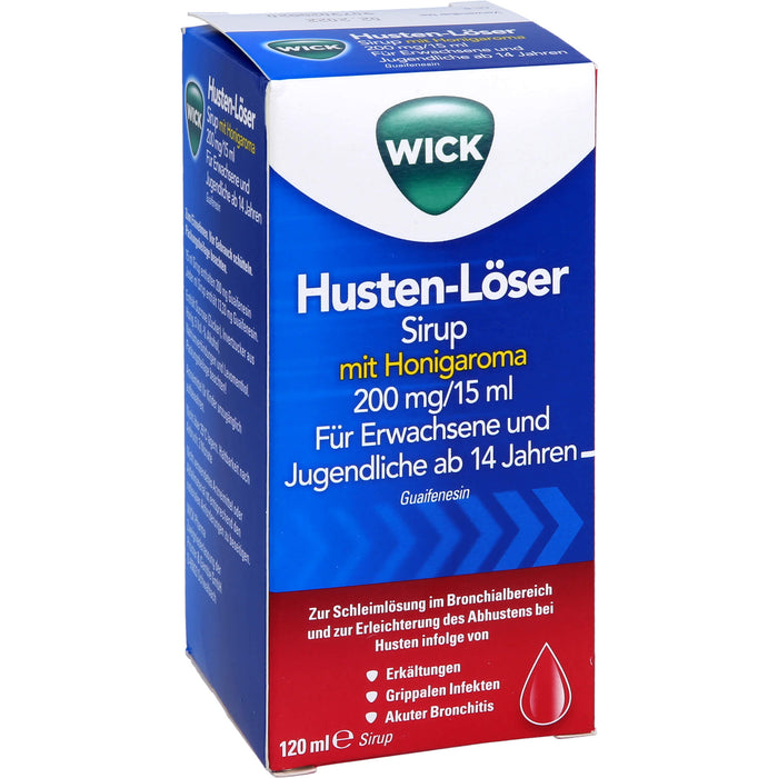 WICK Hustenlöser Sirup, 120 ml Solution