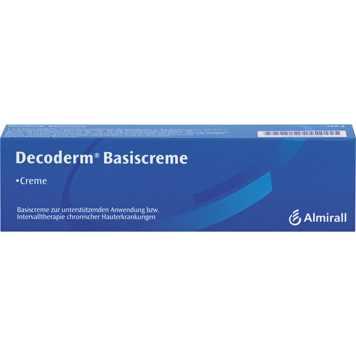 Decoderm Basiscreme zur Intervalltherapie chronischer Hauterkrankungen, 100 g Creme