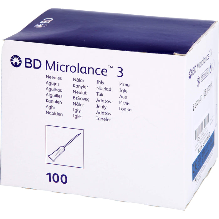 BD Microlance Kanuele 23 G 1 0,6x25 mm, 100 St KAN