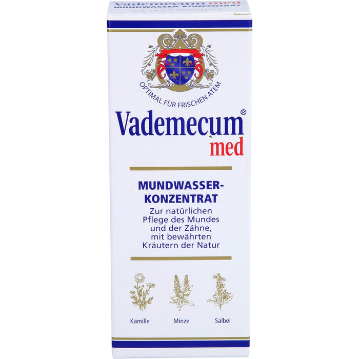 VADEMECUM MED MUNDWASSER 08903, 75 ml LOE