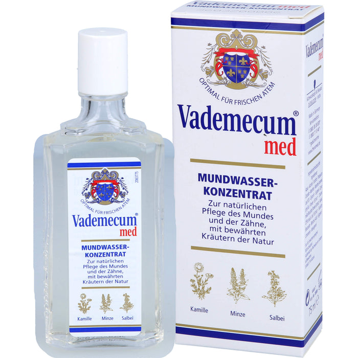 VADEMECUM MED MUNDWASSER 08903, 75 ml LOE