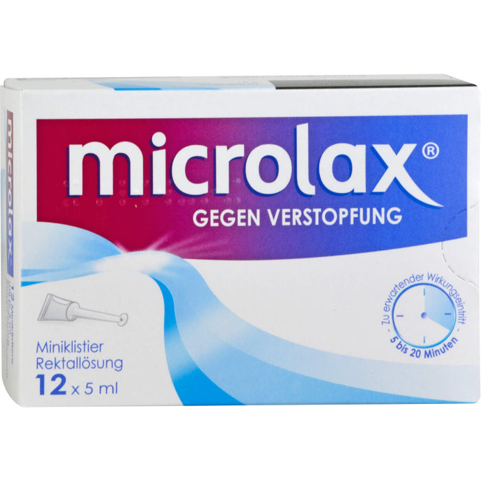 microlax Miniklistier Rektallösung Reimport Kohlpharma, 12 St. Klistiere