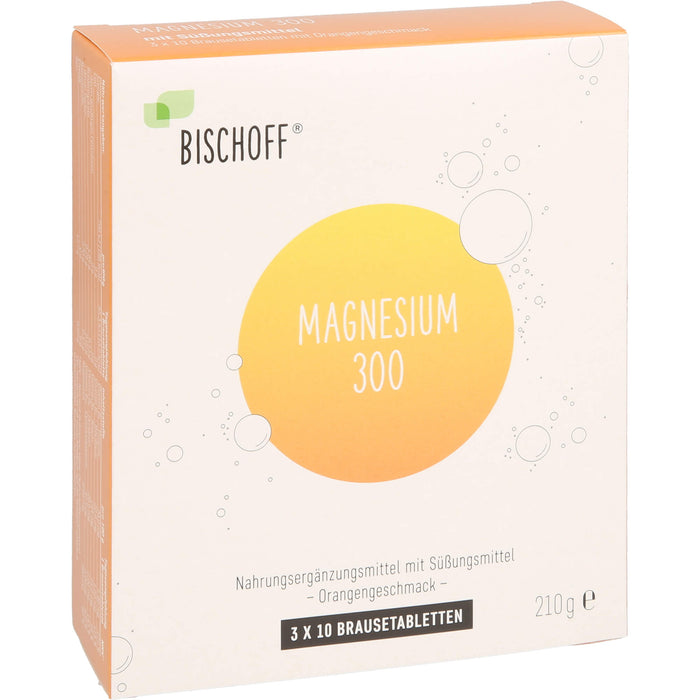 BISCHOFF Magnesium 300 Brausetabletten, 30 pcs. Tablets