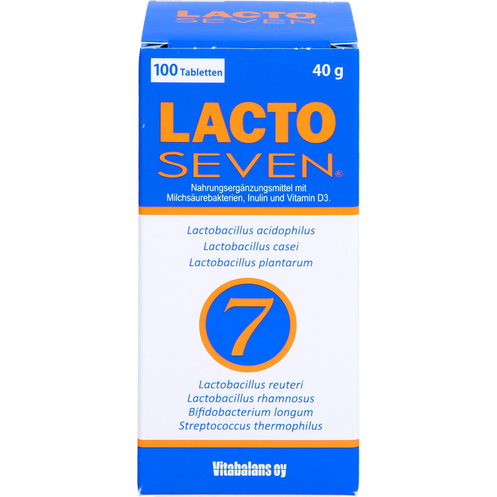 LACTO SEVEN Tabletten, 100 St. Tabletten