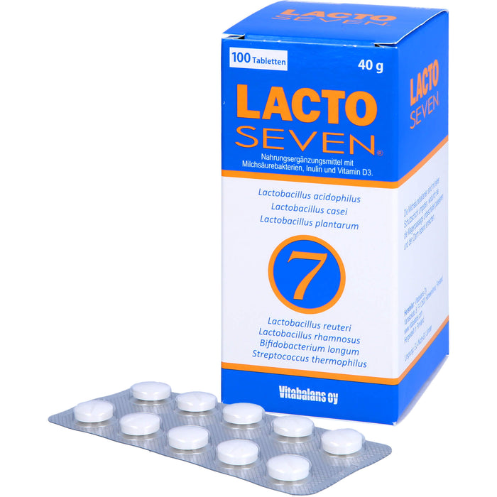 LACTO SEVEN Tabletten, 100 pc Tablettes