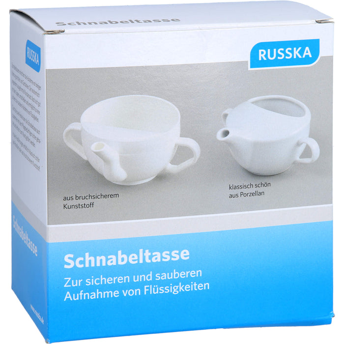 RUSSKA Schnabeltasse aus Porzellan, 1 St. Becher