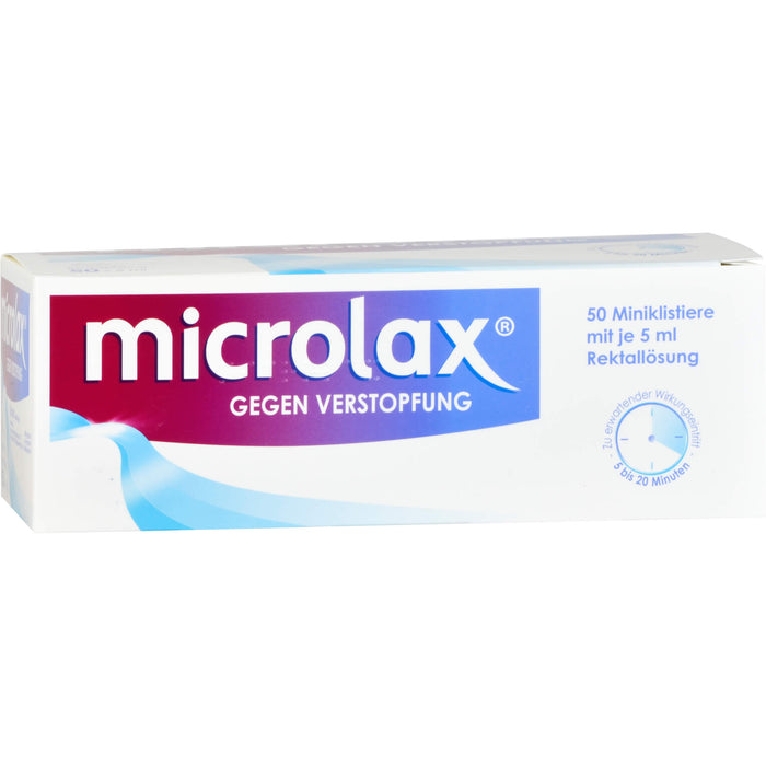 microlax Miniklistier Rektallösung Reimport EurimPharm, 50 pcs. Enemas