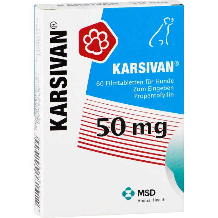 KARSIVAN Filmtabletten für Hunde, 60 St. Tabletten