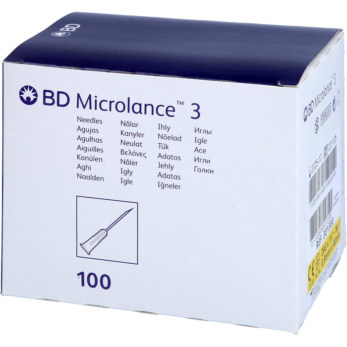 BD MICROLANCE 20g KAN 1 1/2, 100 St KAN