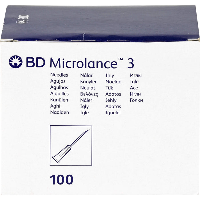 BD MICROLANCE 27g KAN 3/4, 100 St KAN