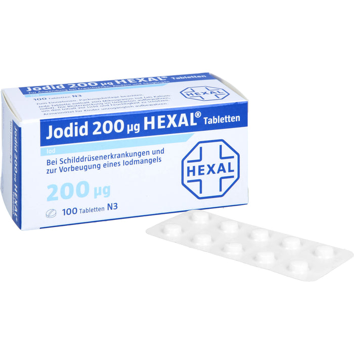 Jodid 200 µg HEXAL Tabletten, 100 St. Tabletten