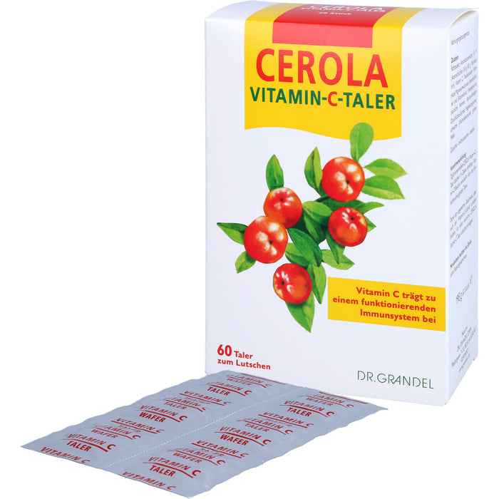 Dr. Grandel Cerola Vitamin-C-Taler zum Lutschen, 60 pc Tablettes