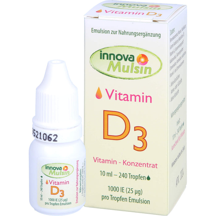 Innova Mulsin Vitamin D3 Lösung, 10 ml Solution