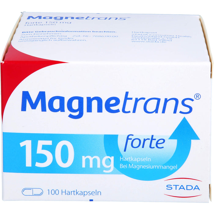 Magnetrans forte 150 mg Hartkapseln bei Magnesiummangel, 100 St. Kapseln