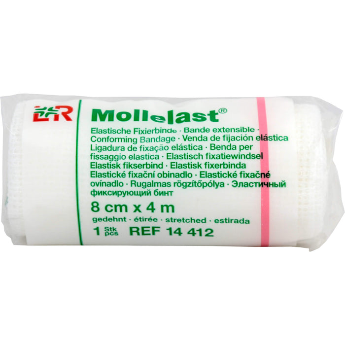 Mollelast Elastische Fixierbinde 8cmx4m, 20 St BIN