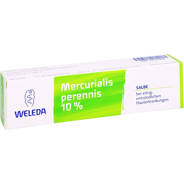 WELEDA Mercurialis perennis 10% Salbe, 70 g Ointment