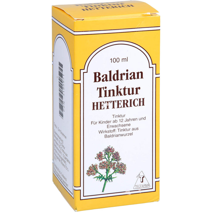 Baldriantinktur Hetterich, 100 ml Lösung