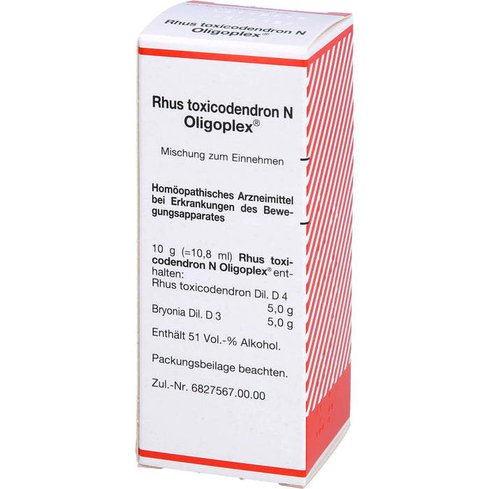 Rhus toxicodendron N Oligoplex, Mischung, 50 ml LIQ