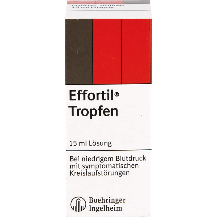 Effortil Tropfen, 7,5 mg/ml Tropfen zum Einnehmen, Lösung, 15 ml Solution